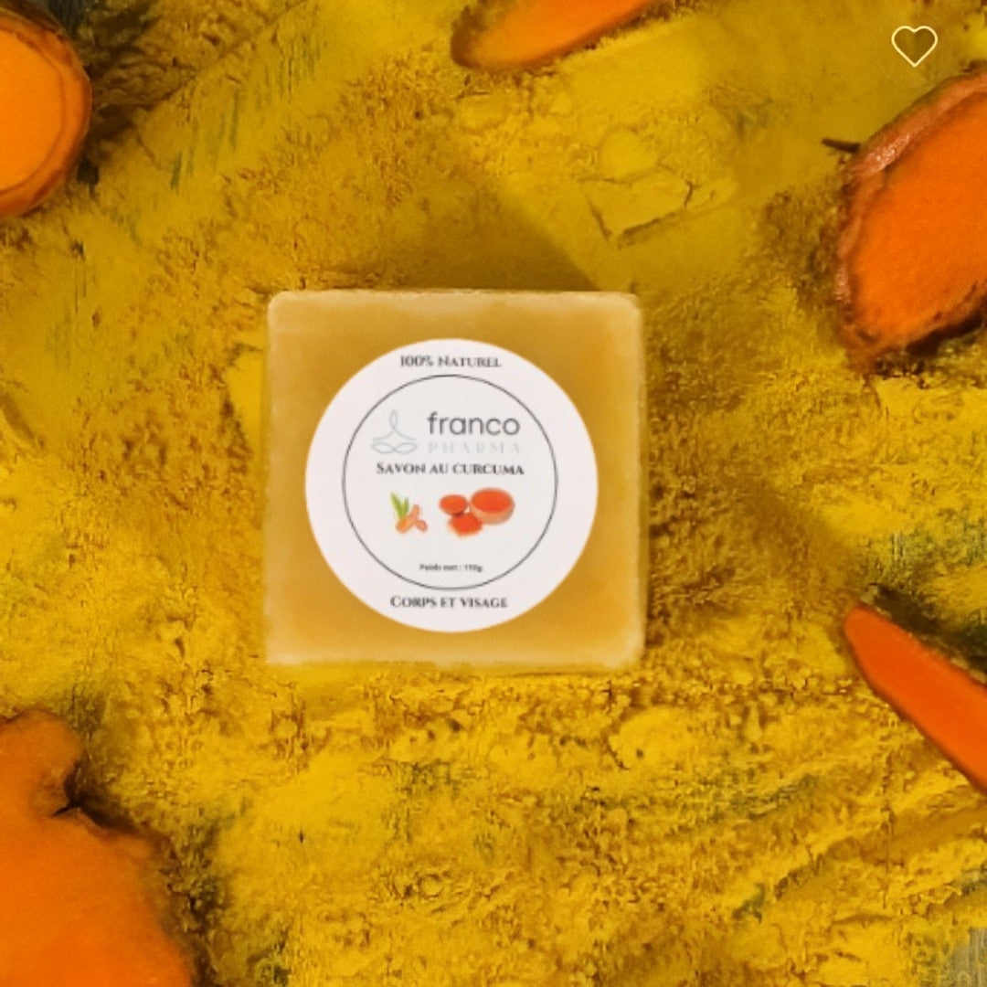 Savon au curcuma FRANCO PHARMA