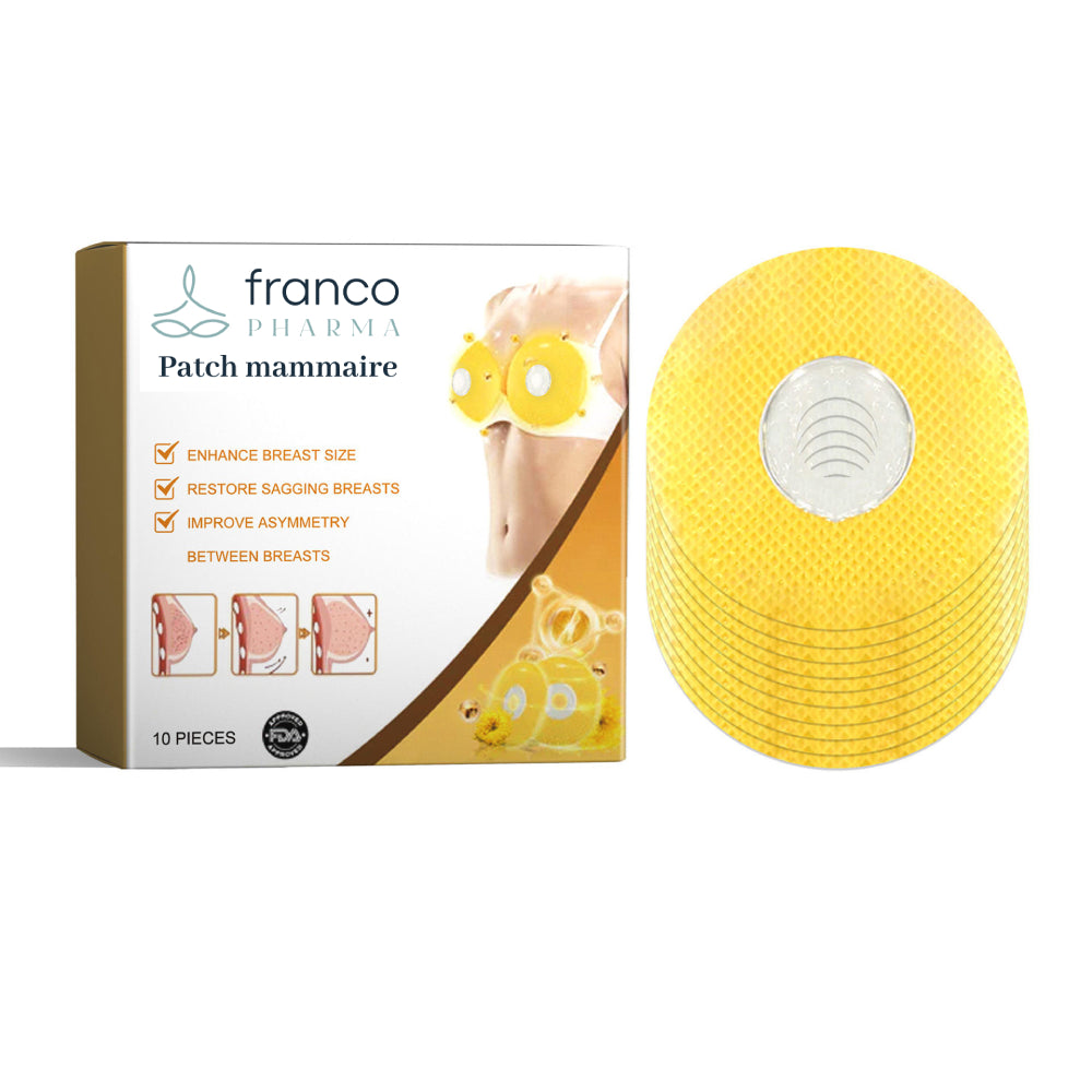 FRANCO PHARMA™ Patch mammaire Raffermissant, Rehaussant et Volumateur